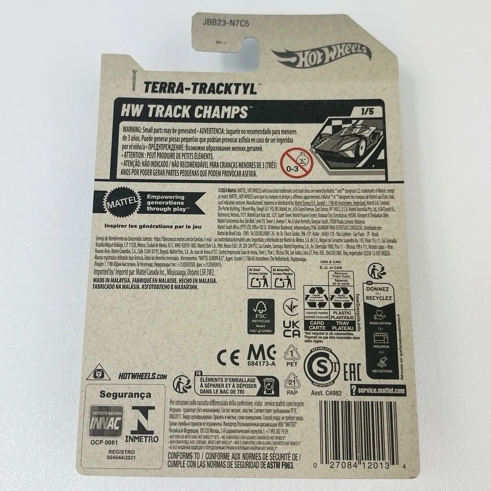 Hot Wheels Terra Tracktyl White Mattel 204/250 2025 HW Track Champs